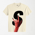 Saint Hand - Round Neck Unisex T Shirt S - Premium Unisex Graphic T-Shirt | LEKSI Pakistan