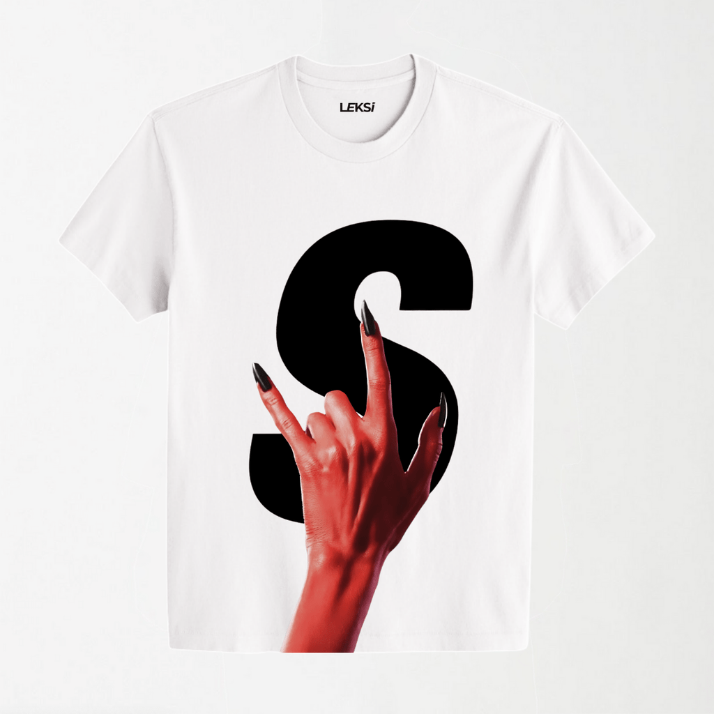 Saint Hand - Round Neck Unisex T Shirt S - Premium Unisex Graphic T-Shirt | LEKSI Pakistan