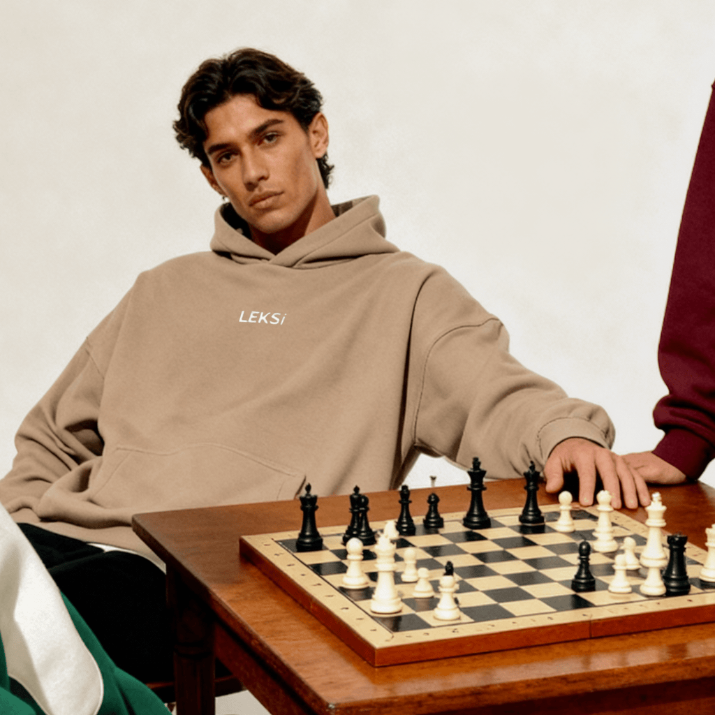 Sandstorm Beige Cloud Hoodie S - Premium Unisex Raglan Hoodie | LEKSI Pakistan