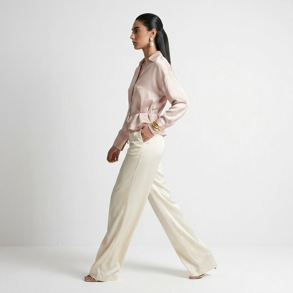 Satin Blouse XS - Premium Unisex | LEKSI Pakistan
