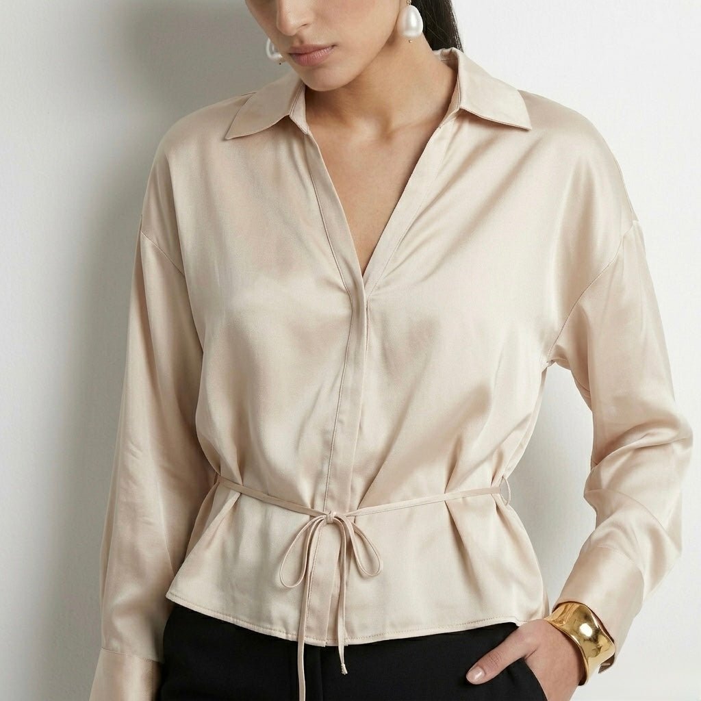 Satin Blouse XS - Premium Unisex | LEKSI Pakistan