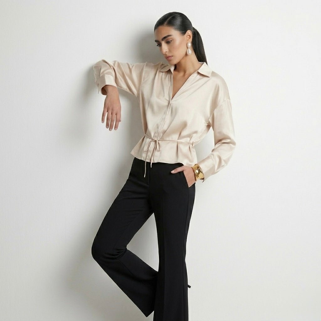 Satin Blouse XS - Premium Unisex | LEKSI Pakistan