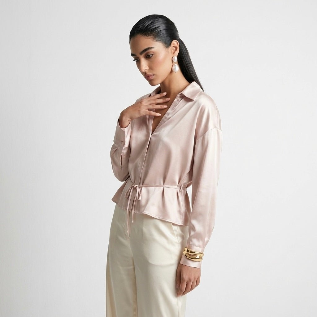 Satin Blouse XS - Premium Unisex | LEKSI Pakistan