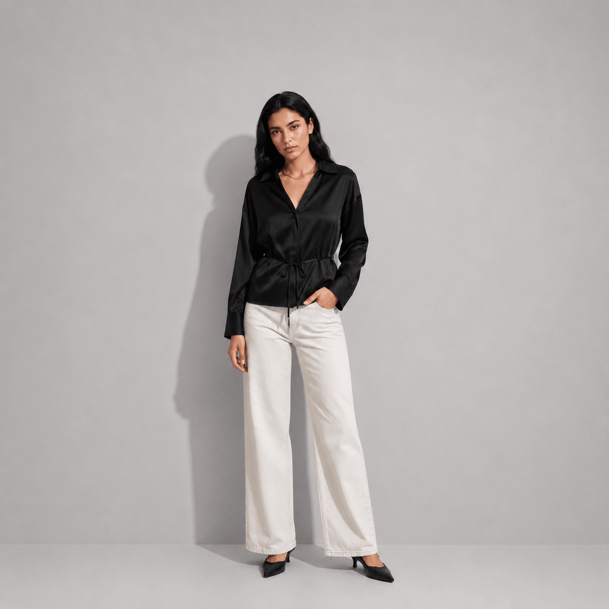 Satin Blouse XS - Premium Unisex | LEKSI Pakistan
