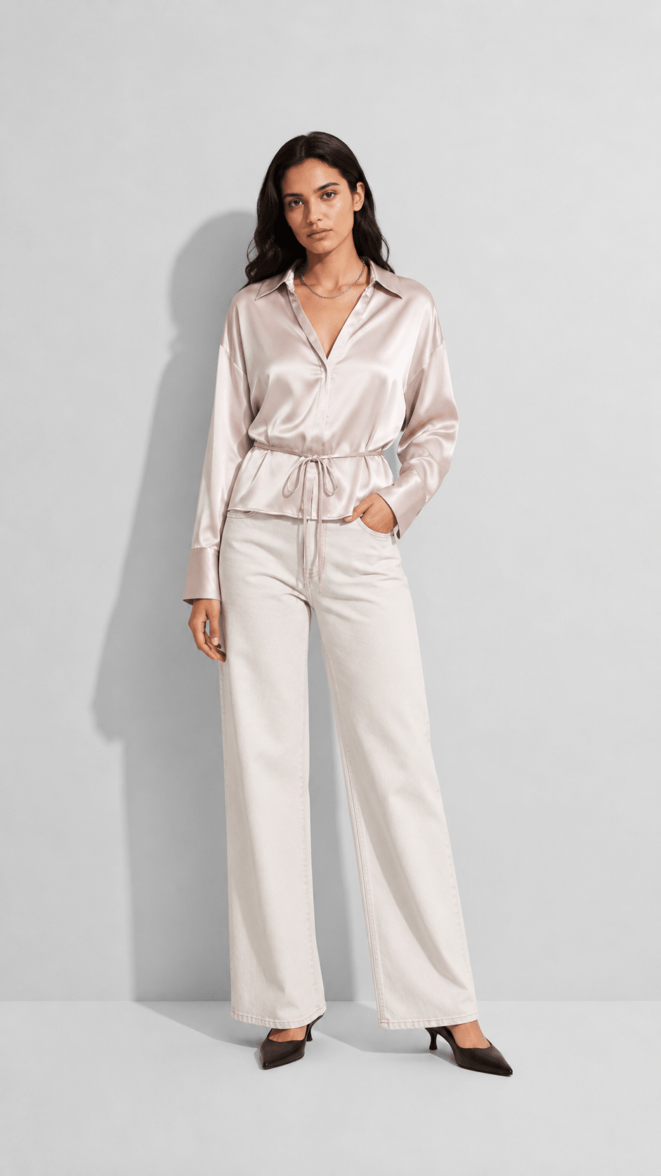 Satin Blouse XS - Premium Unisex | LEKSI Pakistan
