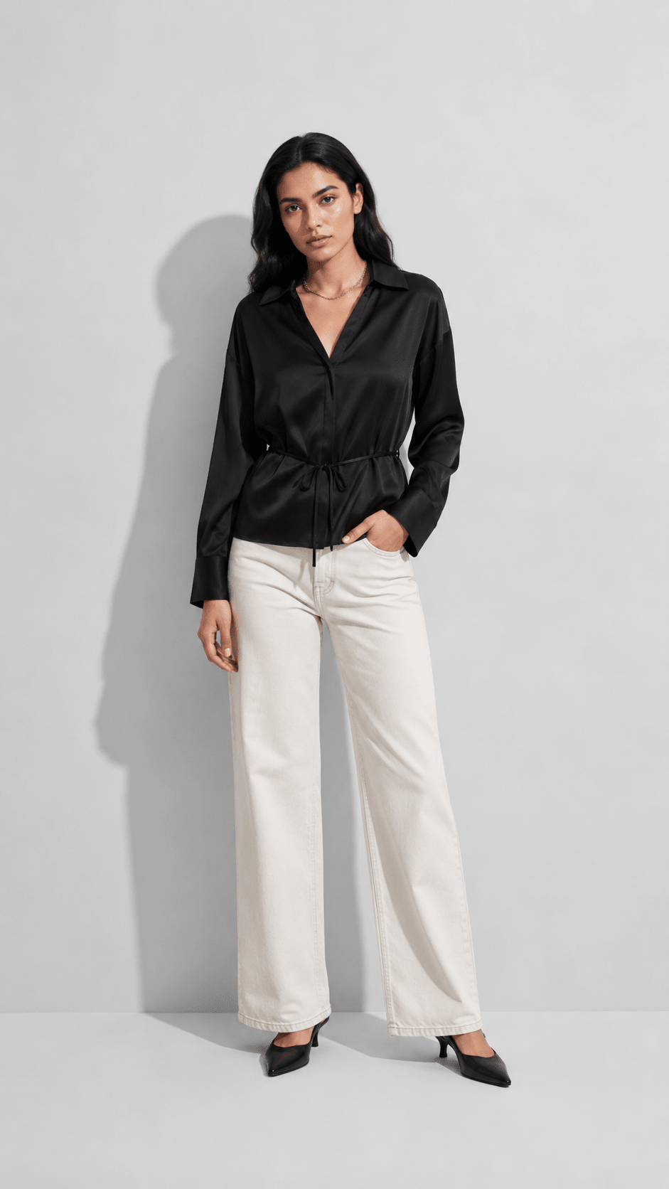 Satin Blouse XS - Premium Unisex | LEKSI Pakistan
