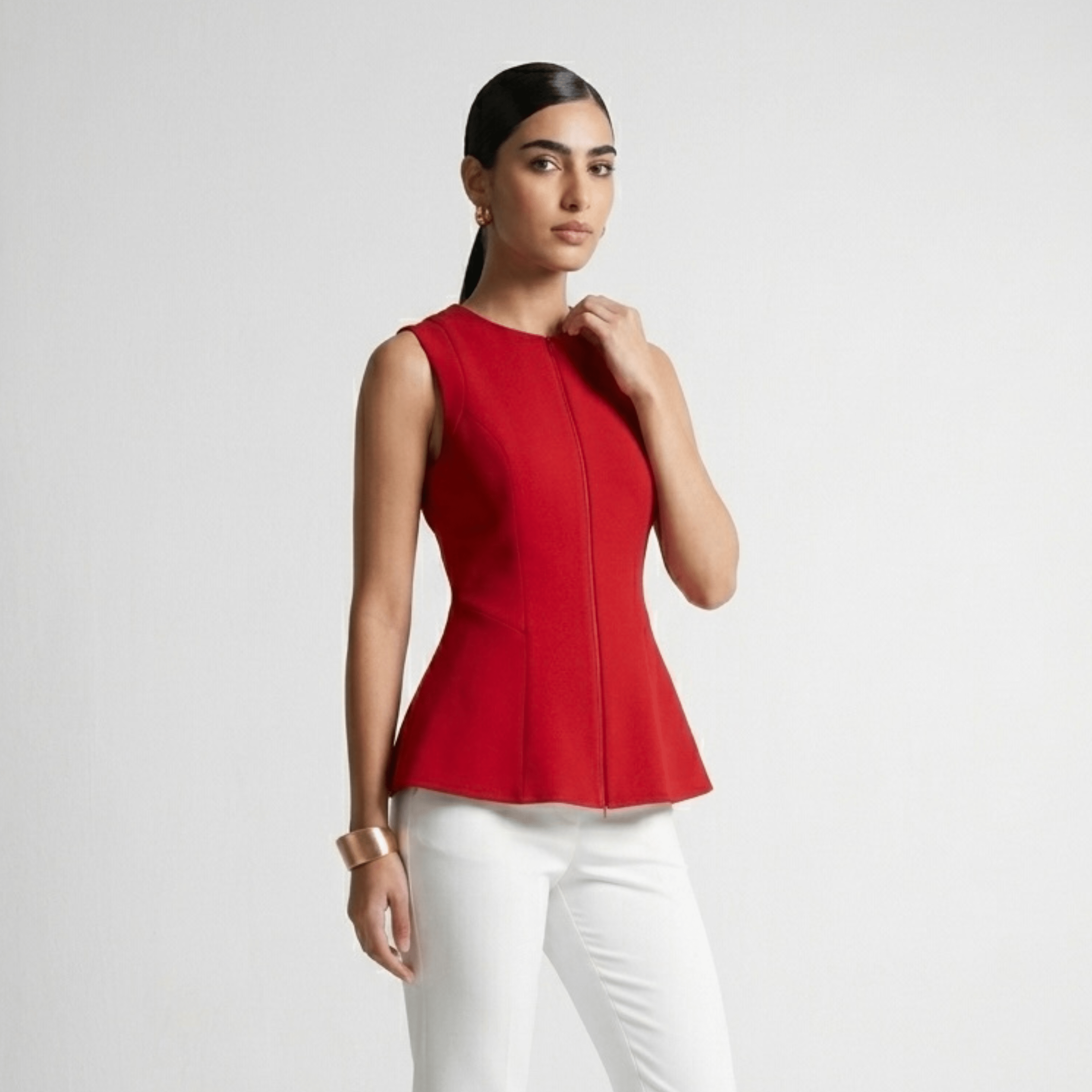 Scarlet Zip Top XS - Premium Unisex | LEKSI Pakistan