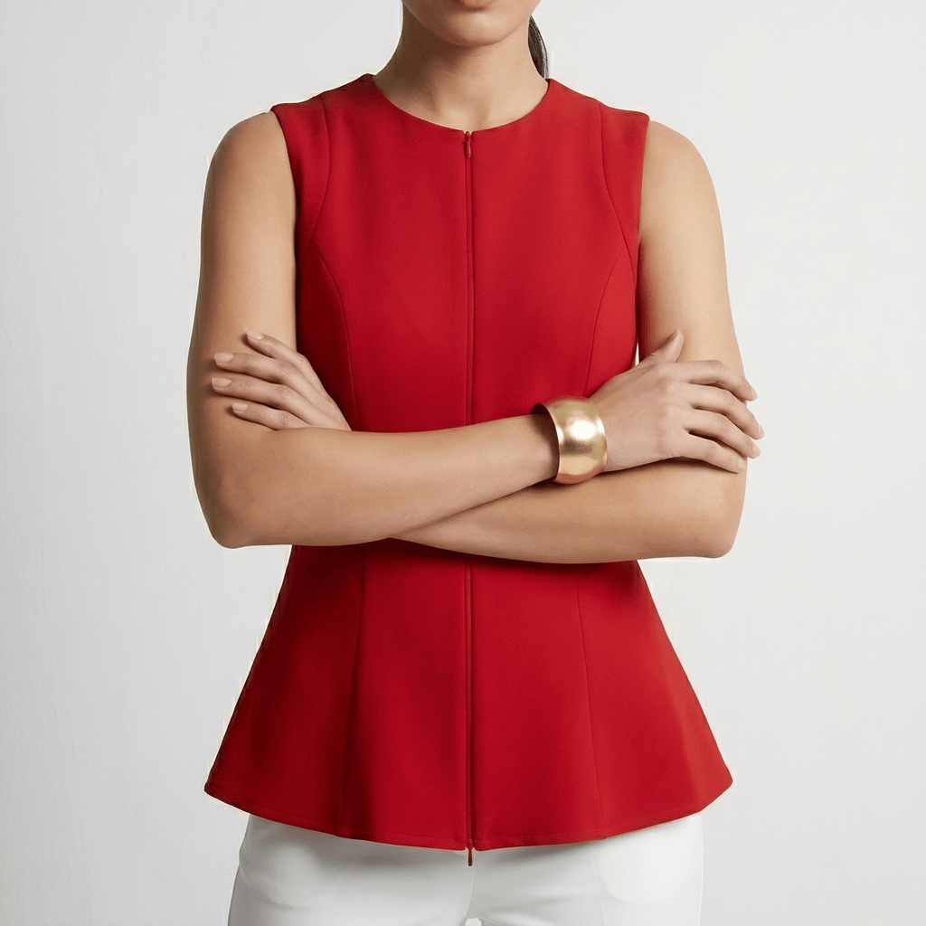 Scarlet Zip Top XS - Premium Unisex | LEKSI Pakistan