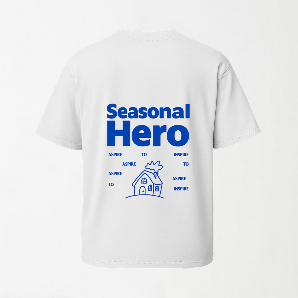 Seasonal Hero - Round Neck Unisex T Shirt S - Premium Unisex Graphic T-Shirt | LEKSI Pakistan