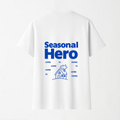 Seasonal Hero - Round Neck Unisex T Shirt S - Premium Unisex Graphic T-Shirt | LEKSI Pakistan