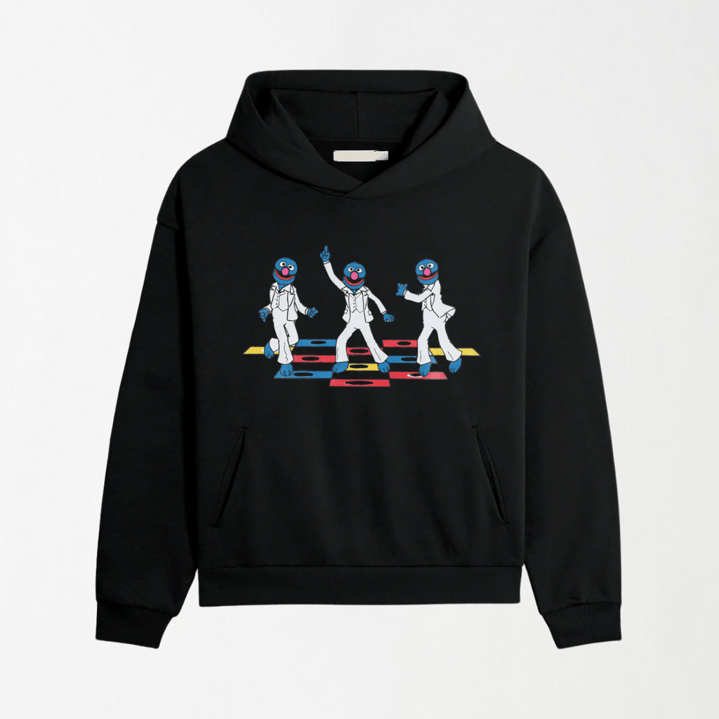 Sesame Street Fever - Graphic Hoodie S - Premium Unisex | LEKSI Pakistan
