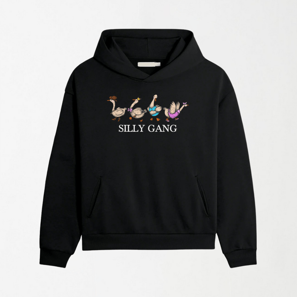 Silly Gang - Graphic Hoodie S - Premium Unisex | LEKSI Pakistan