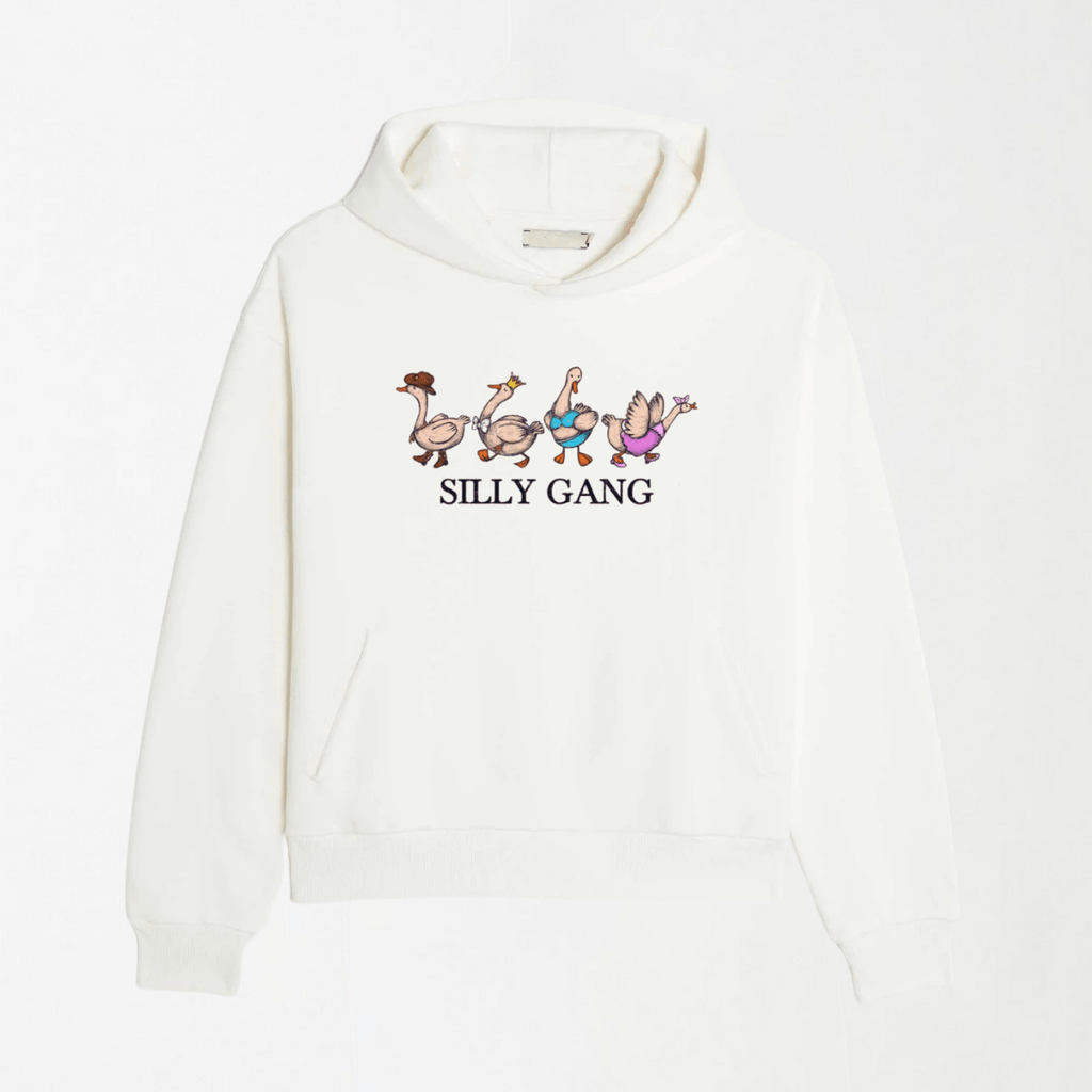 Silly Gang - Graphic Hoodie S - Premium Unisex | LEKSI Pakistan