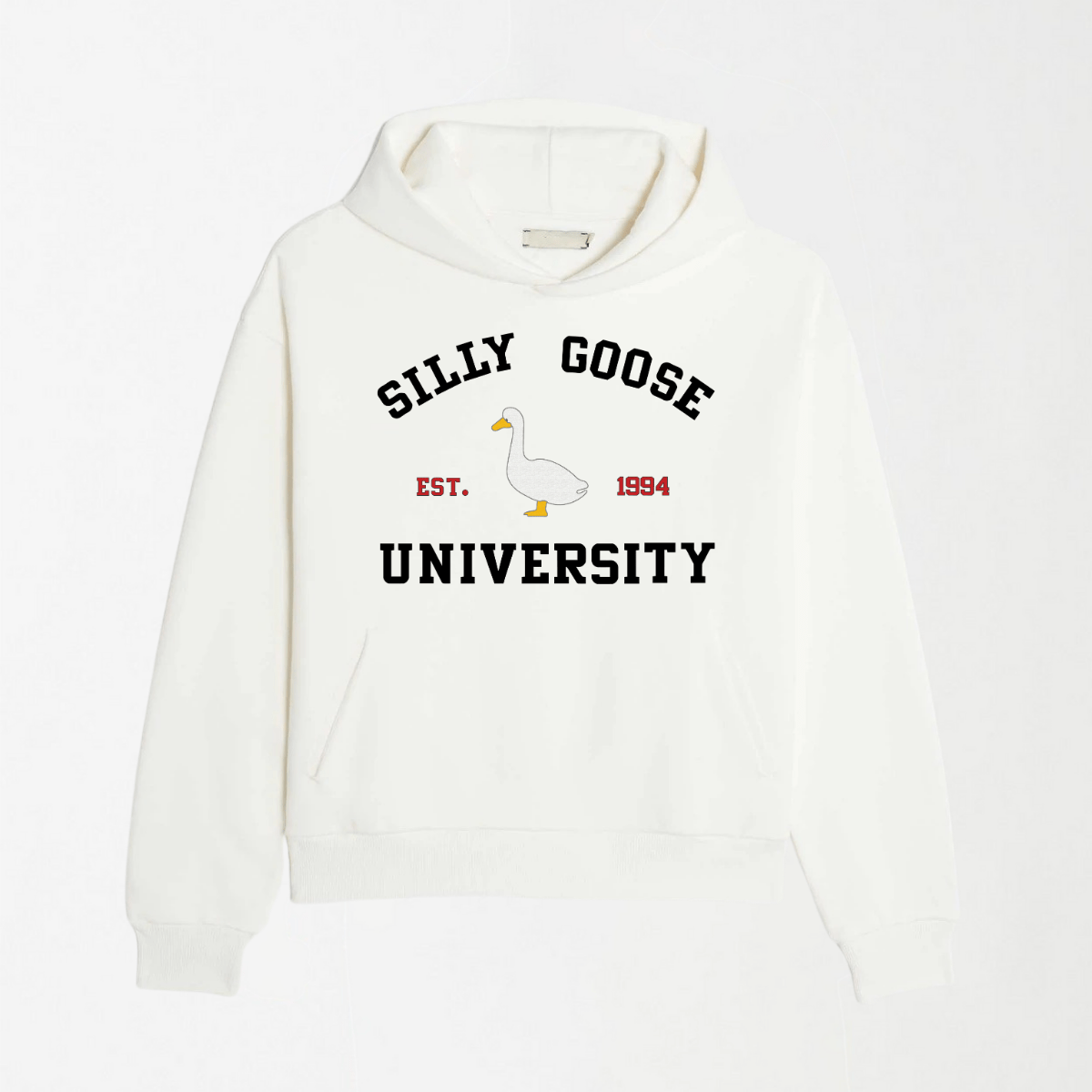 Silly Goose University EST 1994 - Graphic Hoodie S - Premium Unisex | LEKSI Pakistan