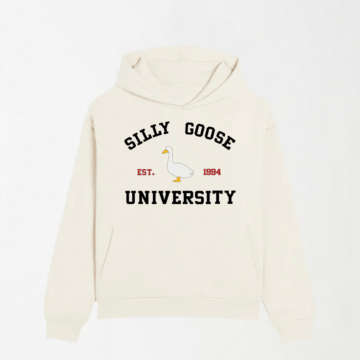 Silly Goose University EST 1994 - Graphic Hoodie S - Premium Unisex | LEKSI Pakistan