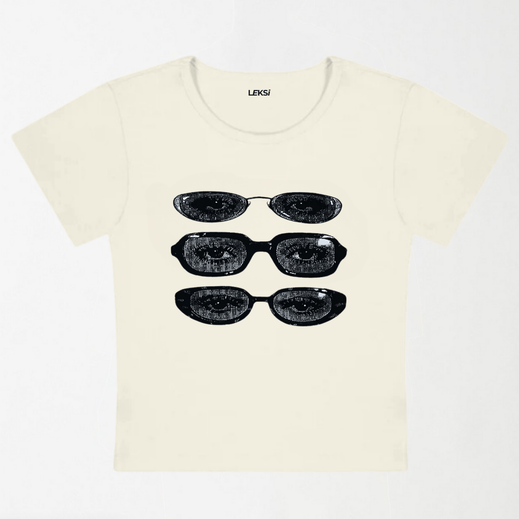Six Eyes Y2K Baby Tee XXS - Premium Unisex | LEKSI Pakistan