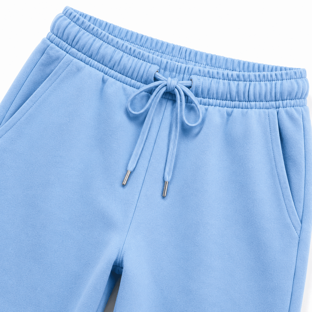 Sky Blue Unisex Fleece Sweatpants (Winter-Friendly) XS - Premium Unisex Sweatpants | LEKSI Pakistan