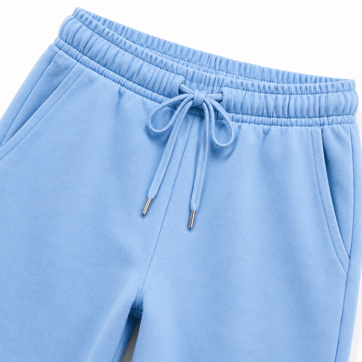 Sky Blue Unisex Fleece Sweatpants (Winter-Friendly) XS - Premium Unisex Sweatpants | LEKSI Pakistan