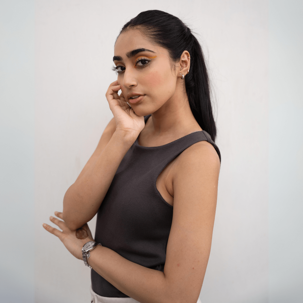 Slateberry Grey Ribbed Bodysuit XXS - Premium Unisex | LEKSI Pakistan