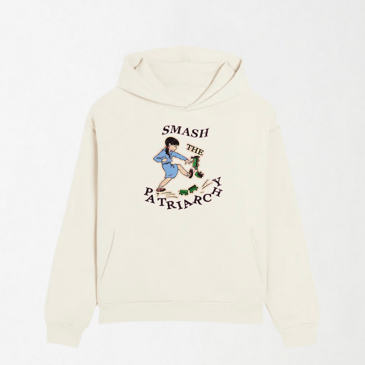 Smash The Patriarchy - Graphic Hoodie S - Premium Unisex | LEKSI Pakistan