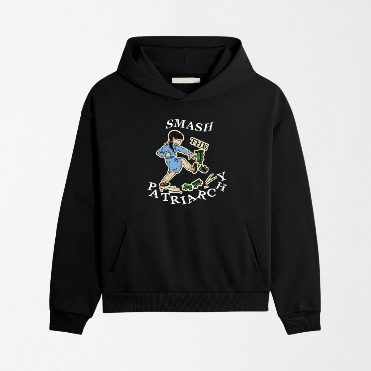Smash The Patriarchy - Graphic Hoodie S - Premium Unisex | LEKSI Pakistan