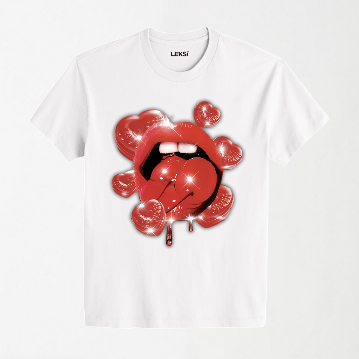 SO SWEET - Round Neck Unisex T Shirt S - Premium Unisex Graphic T-Shirt | LEKSI Pakistan
