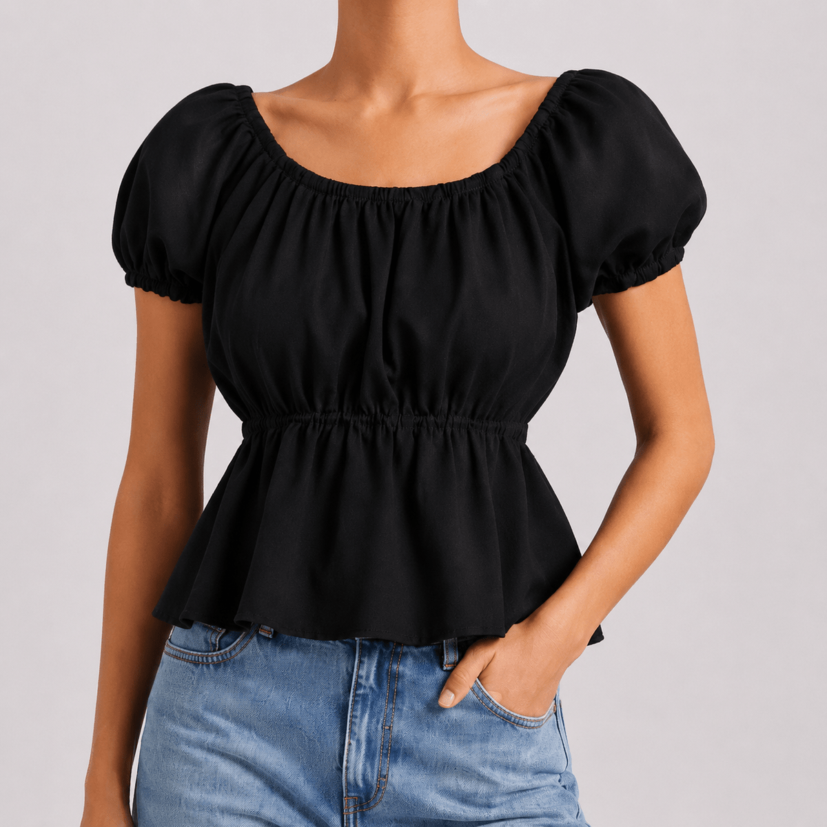 Solstice Peplum Top XS - Premium Unisex | LEKSI Pakistan