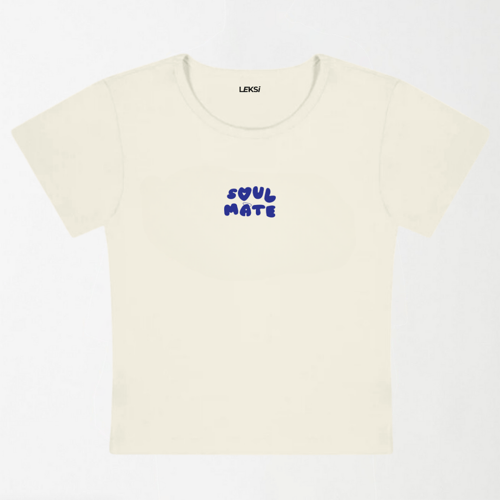 Soul Mate Y2K Baby Tee XXS - Premium Unisex | LEKSI Pakistan