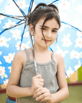 Spaghetti Strap Girls Ribbed Grey Top 2 - 3 Years - Premium Unisex | LEKSI Pakistan