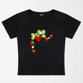 Strawberry Vine Y2K Baby Tee XXS - Premium Unisex | LEKSI Pakistan