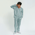 Striped Night Suit S - Premium Unisex | LEKSI Pakistan