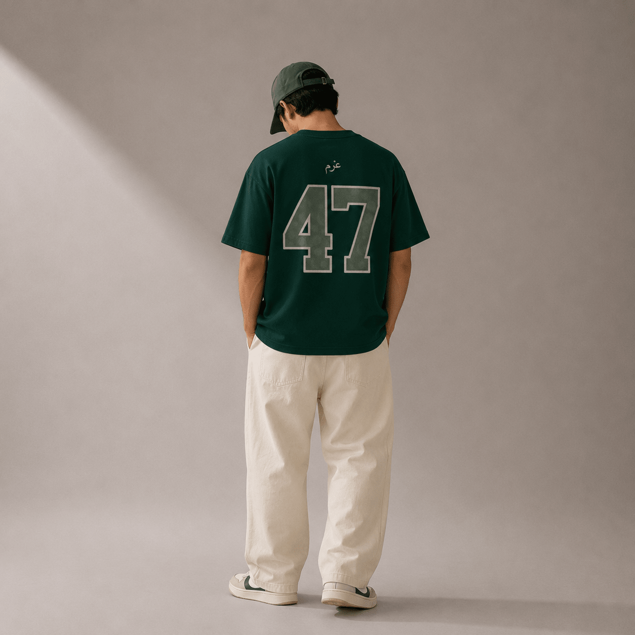 The 47th League Oversized T-Shirt - 14°N XS - Premium Unisex Graphic T-Shirt | LEKSI Pakistan
