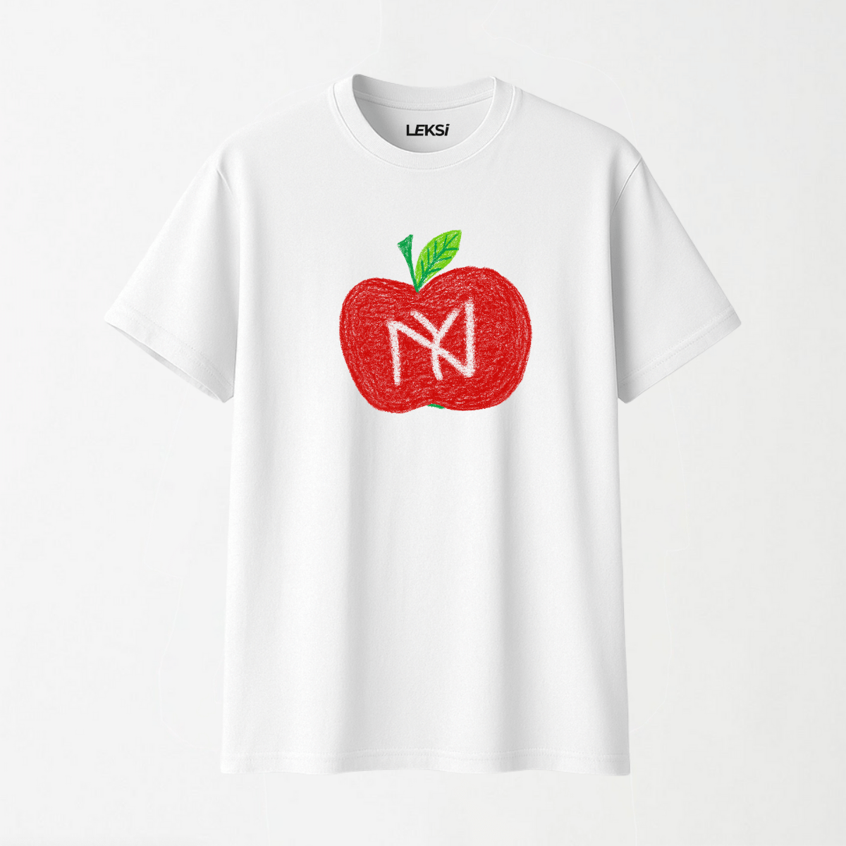 The Big Apple - Round Neck Unisex T Shirt S - Premium Unisex Graphic T-Shirt | LEKSI Pakistan