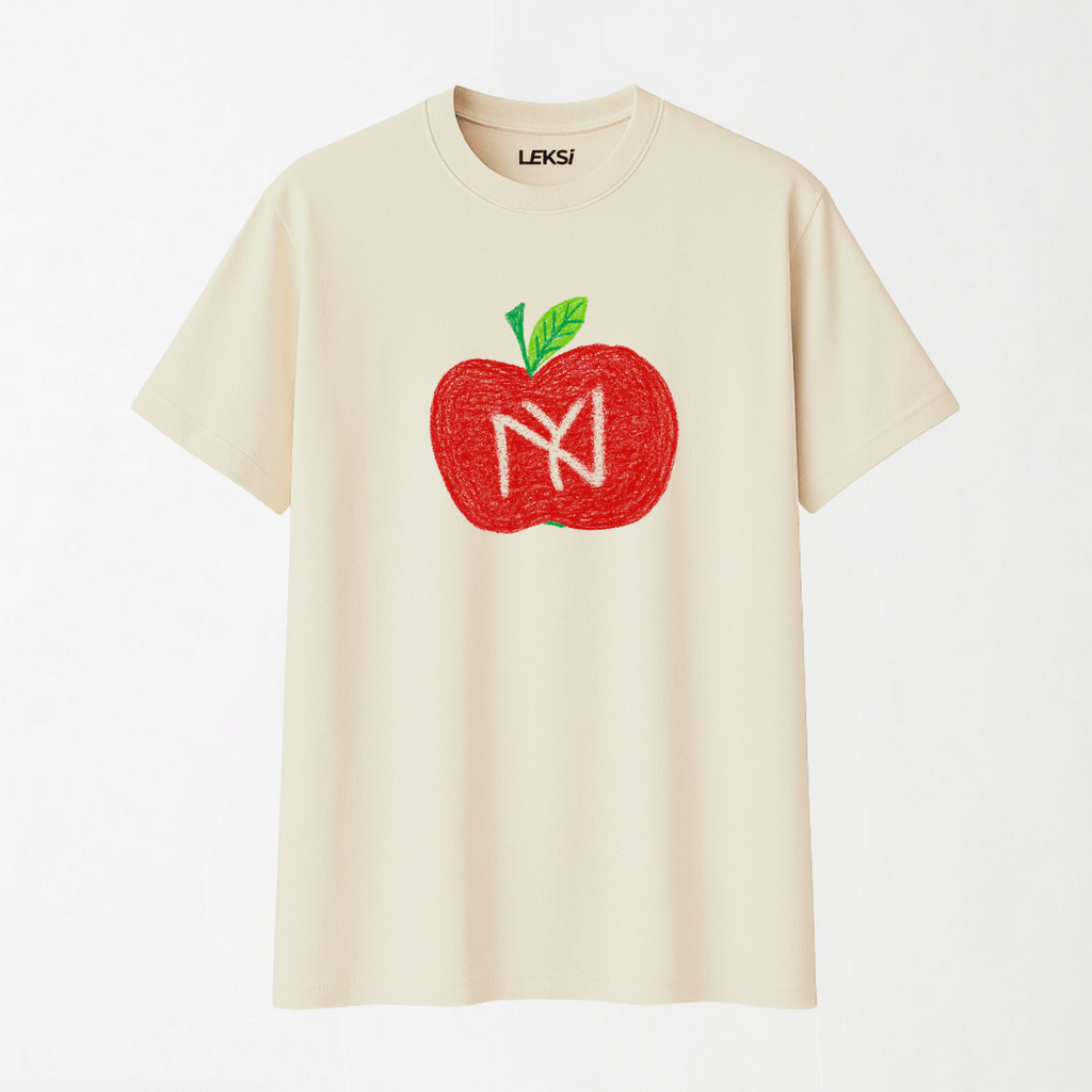 The Big Apple - Round Neck Unisex T Shirt S - Premium Unisex Graphic T-Shirt | LEKSI Pakistan