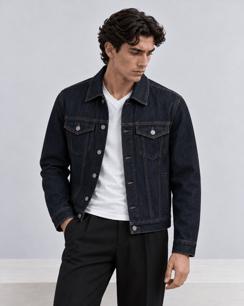 The Core Denim Jacket XS - Premium Unisex | LEKSI Pakistan