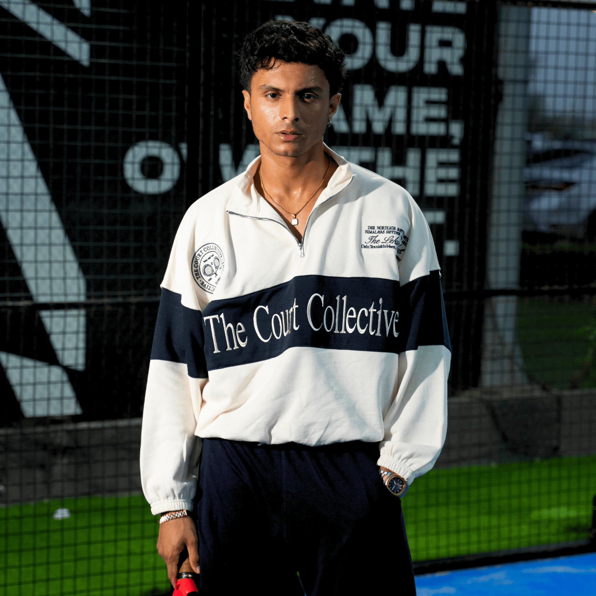 The Court Collective Cover Up Quarter Zip - Unisex S - Premium Unisex | LEKSI Pakistan