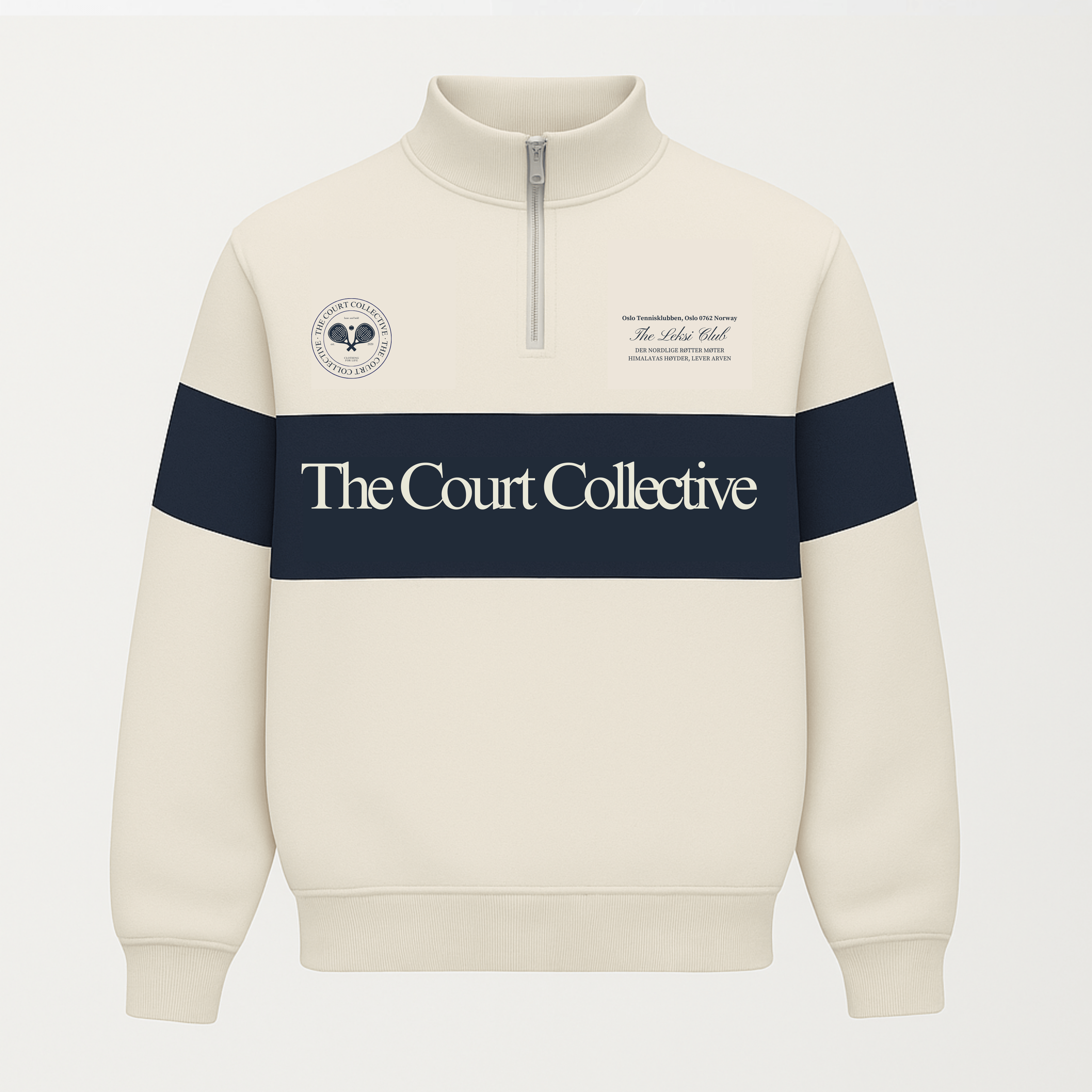 The Court Collective Cover Up Quarter Zip - Unisex S - Premium Unisex | LEKSI Pakistan