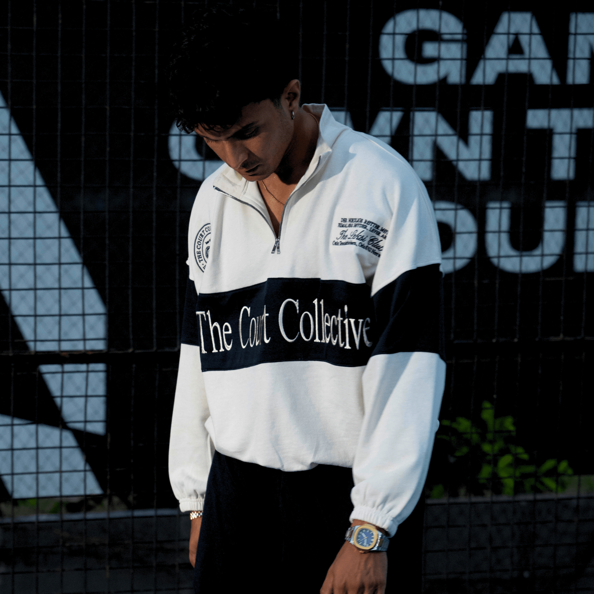 The Court Collective Cover Up Quarter Zip - Unisex S - Premium Unisex | LEKSI Pakistan