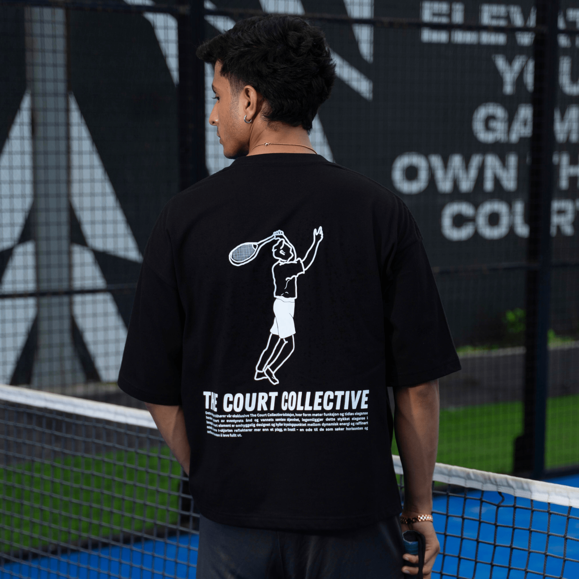 The Court Collective Signature Oversized T-Shirt - Unisex XS - Premium Unisex | LEKSI Pakistan