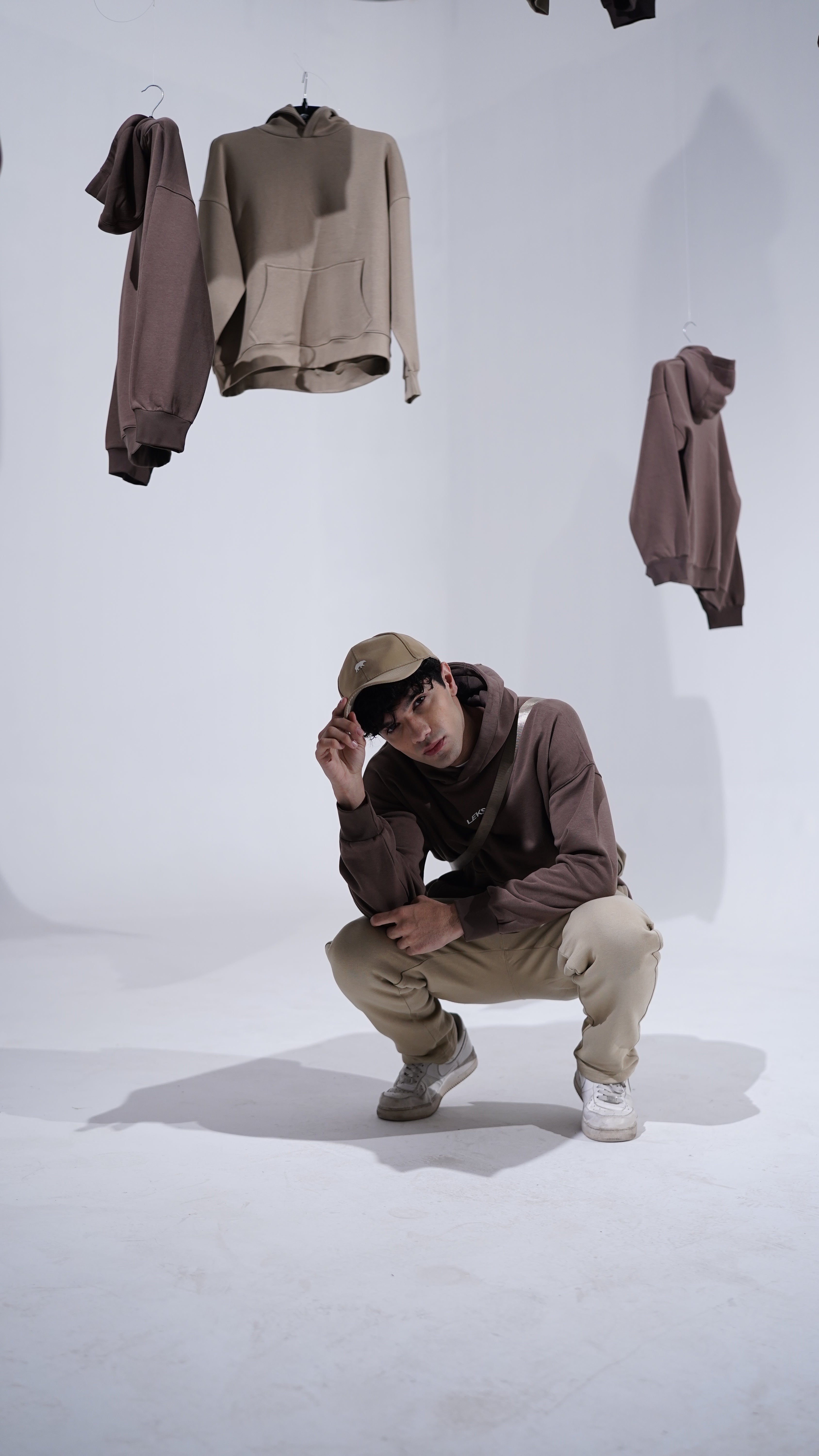 The LEKSI Cap Grey - Premium Unisex Cap | LEKSI Pakistan