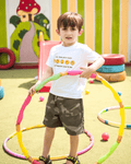 The Less You Care - White Unisex Kids T-Shirt 3 - 6 Months - Premium Unisex | LEKSI Pakistan