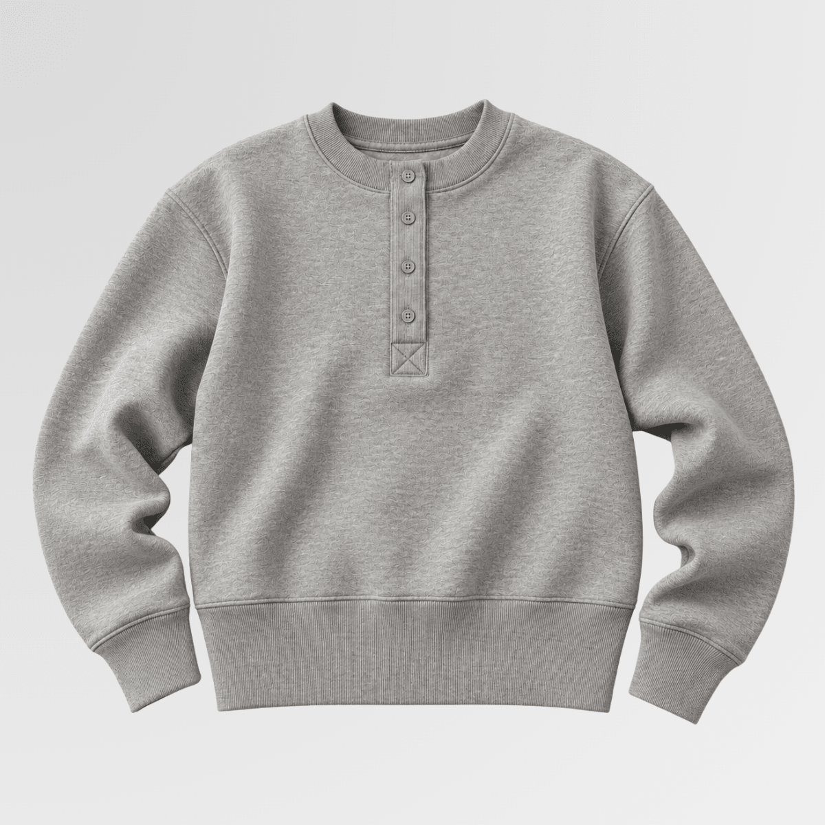 The Mercer Henley Sweatshirt S - Premium Unisex | LEKSI Pakistan