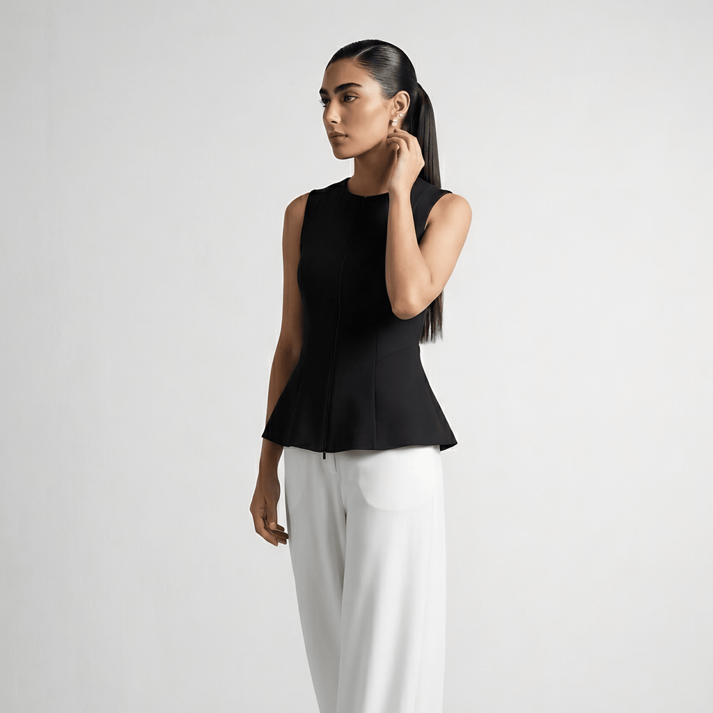 The Midnight Interlock Top XS - Premium Unisex | LEKSI Pakistan