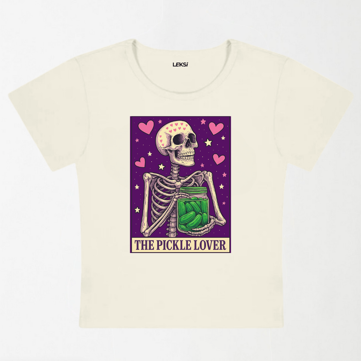 The Pickle Lover Y2K Baby Tee XXS - Premium Unisex | LEKSI Pakistan