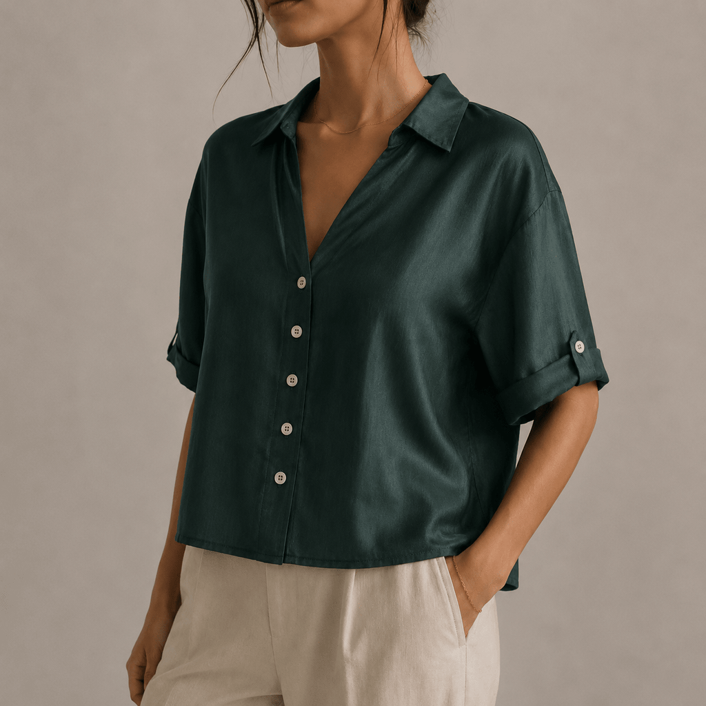 The Relaxed Camp Collar Shirt XS - Premium Unisex | LEKSI Pakistan
