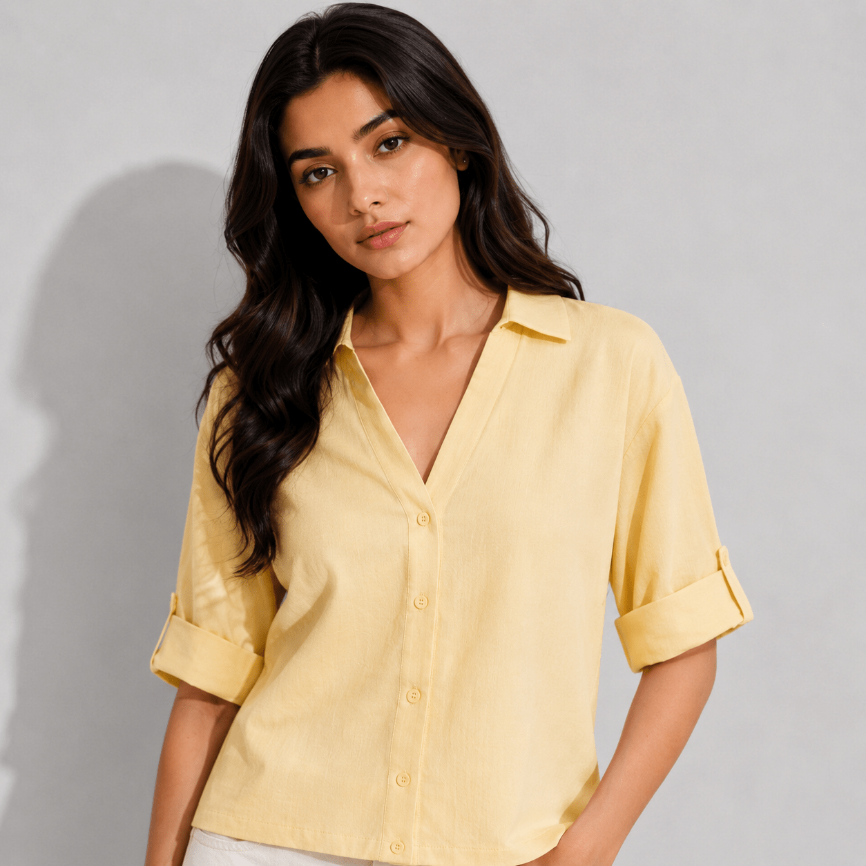 The Relaxed Camp Collar Shirt XS - Premium Unisex | LEKSI Pakistan