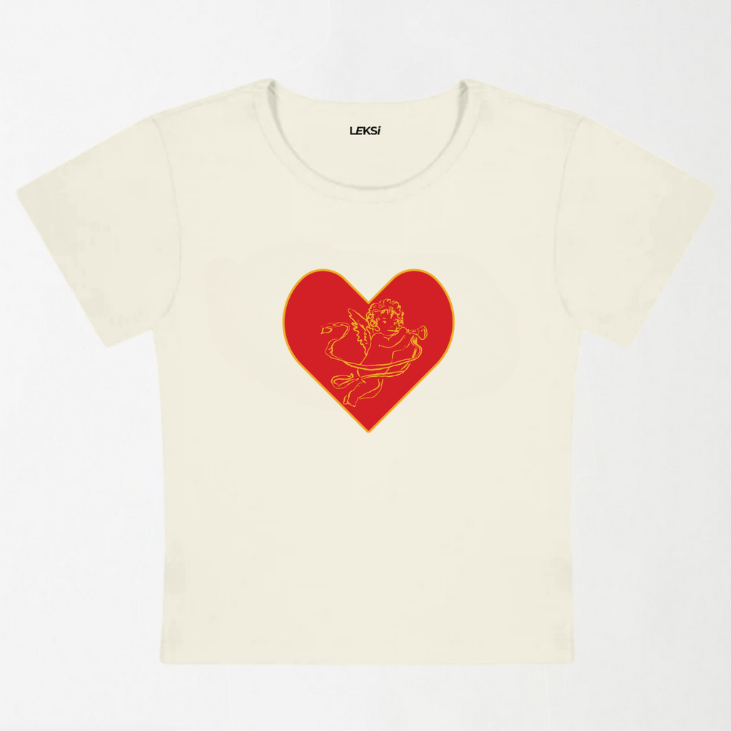 Trumpet Cupid Y2K Baby Tee XXS - Premium Unisex | LEKSI Pakistan
