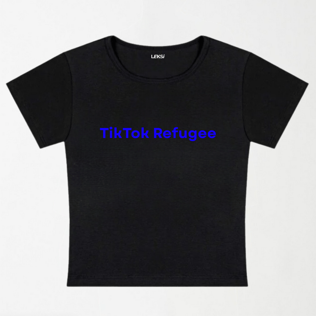 TT Refugee Y2K Baby Tee XXS - Premium Unisex | LEKSI Pakistan