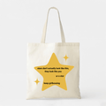 U R A Star - White Cotton Tote Bag - Premium Unisex | LEKSI Pakistan