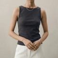 Urban Fade Halter Top XS - Premium Unisex Square Neck | LEKSI Pakistan